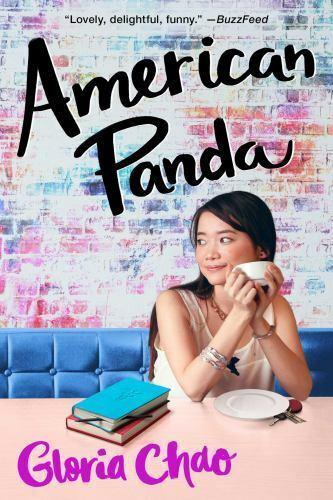 Cover of Amerian Panda with Asian girl drinking a cup of tea