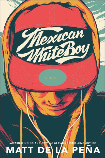 Cover of Mexican White Boy with boy in red baseball cap looking down at the ground