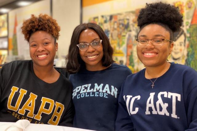 USPB, Spelman and NC A&T students participate in McNair visit